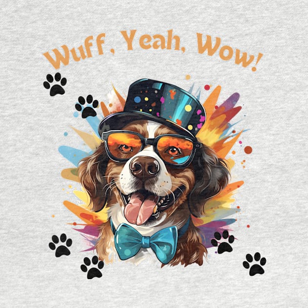 Woofy Adventure - Funny Dog Design by NedisDesign